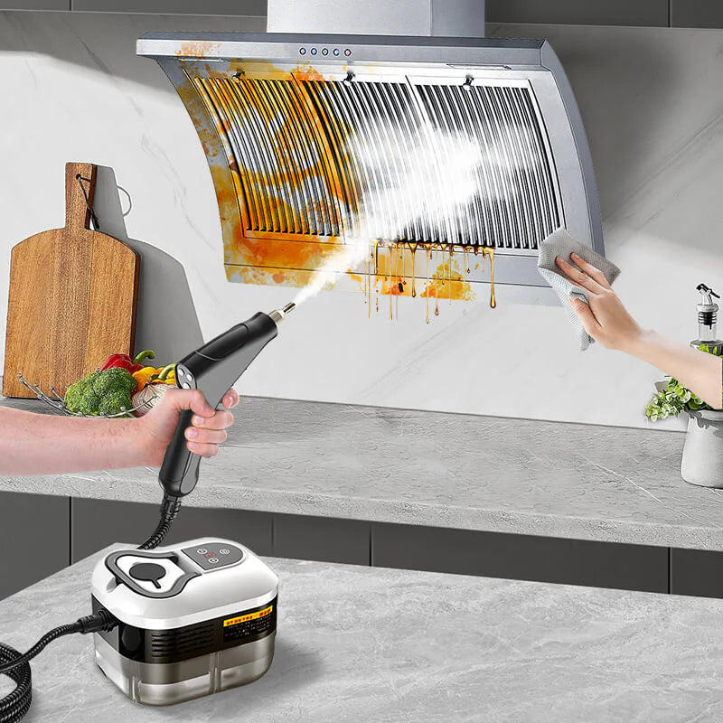Aparat de curățat cu abur de înaltă presiune de 2500 W cu mănuși