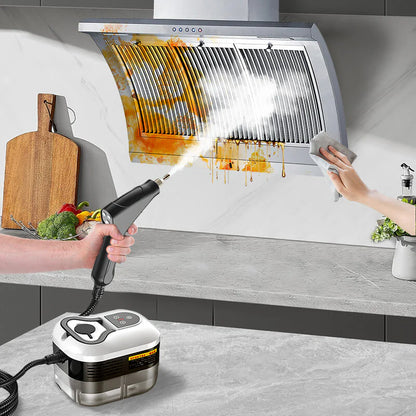 Aparat de curățat cu abur de înaltă presiune de 2500 W cu mănuși